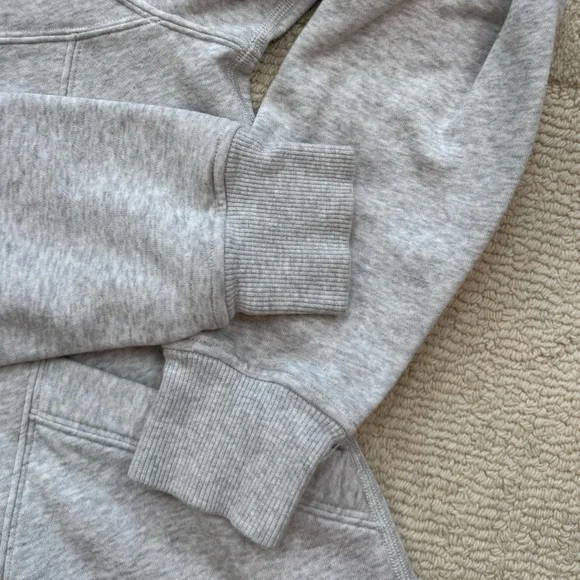 Ivivva Gray Full-Zip Hoodie Sweatshirt - Picture 5 of 12